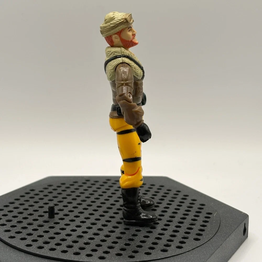 1988 GI Joe FROSTBITE v2 Tiger Force Action Figure Driver Tiger Cat Hasbro